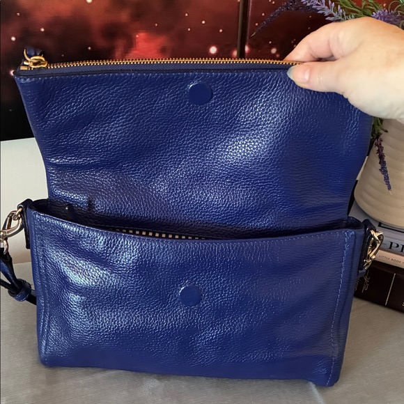 Vintage Kate Spade Leather Flap Bag - Picture 7 of 12